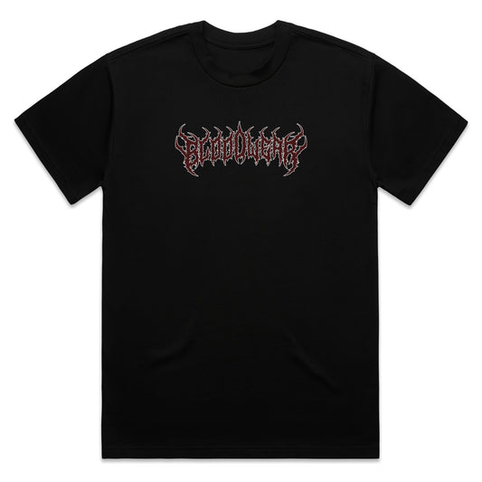 Heavy Metal Oversized Tee Black