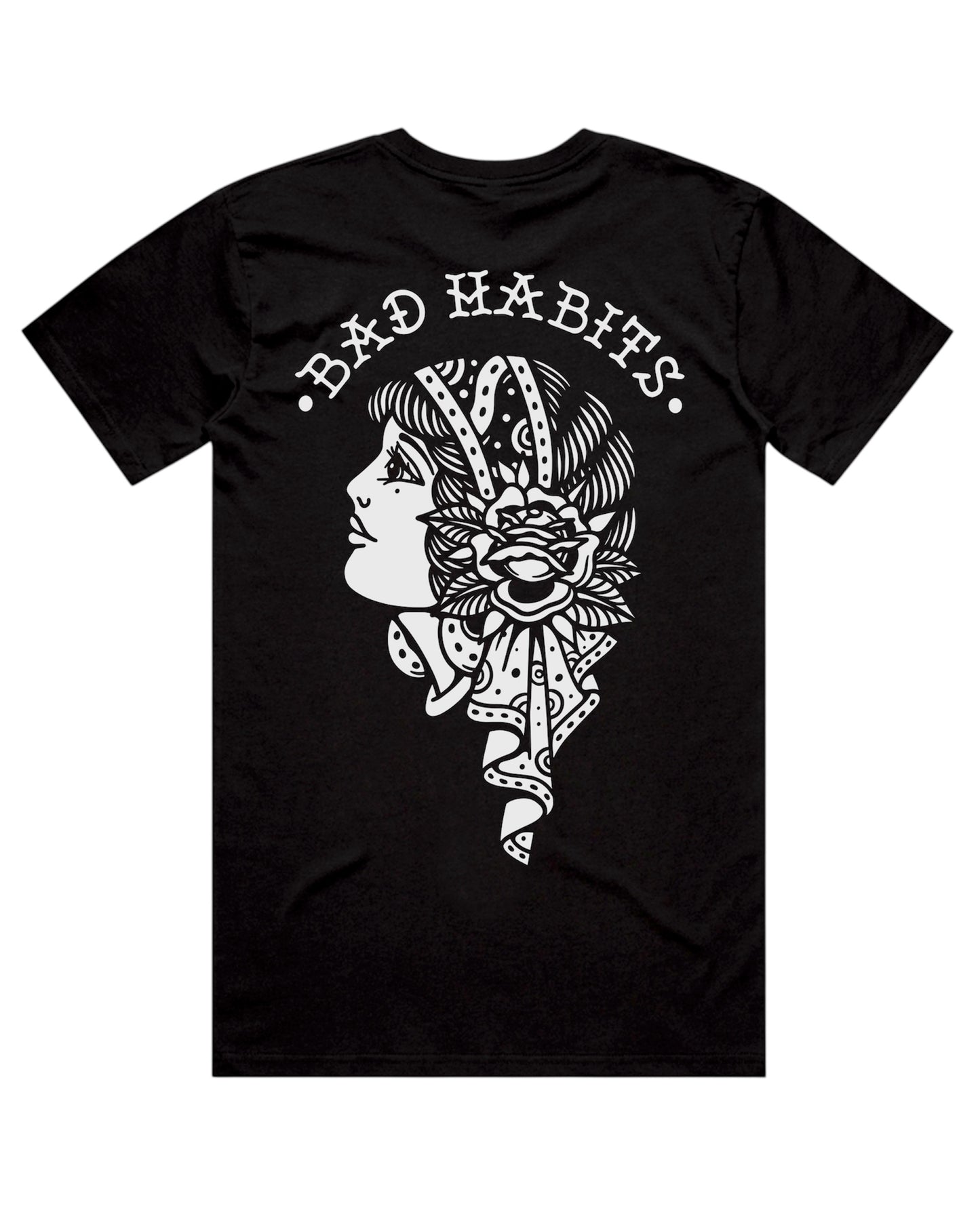 Bad Habits Tee - Black